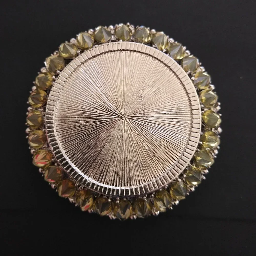 Lovely Z Gallerie Rhinestone Trinket Box